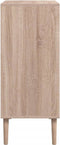 vidaXL - Finori - Finori - Dressoir - Lusk - 01A - 80x38,5x88 - cm - sonoma - eikenkleurig