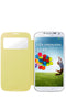 Samsung Galaxy S4 - S-View Cover - Kijkvenster - Geel