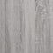 vidaXL - Dressoir - 80x33x70 - cm - bewerkt - hout - grijs - sonoma - eikenkleurig