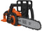 BLACK+DECKER GKC1825LB - Kettingzaag - 18V accu - 25 cm zwaardlengte - Oranje/Zwart