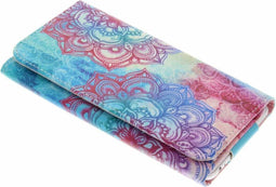 Universeel Design Wallet - Smartphonehoesje XS - 2 pasvakjes - Blauw