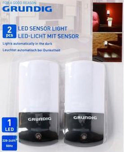 Grundig LED sensorlamp - Automatisch aan in het donker - Set van 2 (2 stuks)