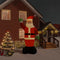 vidaXL - Kerstman - opblaasbaar - met - LED's - 475 - cm