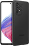 Samsung Galaxy A53 - Siliconen Hoesje - Zacht en slank - Zwart