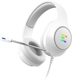 Zalman ZM-HPS310 - Bedrade gamingheadset - RGB-verlichting Hi-Fi Surround - Wit