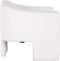 Richmond Fauteuil Charmaine white furry (Himalaya 900 white furry)