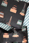 Studio Ditte Hoeslaken 90x200cm | Stripes Blue