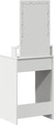vidaXL - Ladekast - met - LED-verlichting - Wit - 50x41x140 - cm