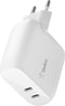 Belkin BoostCharge 40W - USB-C PD Wandlader - 2 Poorten - Wit