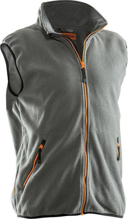 Jobman 7501 Fleece Vest 65750175 - Donkergrijs - L
