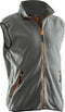 Jobman 7501 Fleece Vest 65750175 - Donkergrijs - L
