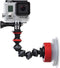 Joby Suction Cup & GorillaPod Arm - Zuignap voor GoPro - Zwart/Rood