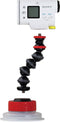 Joby Suction Cup & GorillaPod Arm - Zuignap voor GoPro - Zwart/Rood
