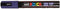 Verfstift Posca PC5M Medium Pruisisch blauw | 6 stuks
