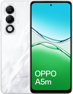 OPPO A5m - Smartphone - 256GB opslag - 8GB RAM - Wit