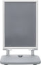 Europel Stoepbord met Swing - Kliklijst A1 formaat - 59,4 x 84 cm - 35 mm frame - Dubbelzijdige presentatie - Waterbestendig - Met wieltjes en te vullen met zand/water