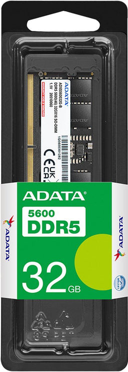 Adata Premier AD5U560032G-S - Laptop Geheugen - 32 GB DDR5 5600MT/s - Zwart