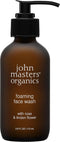 John Masters Organics - Foaming Face Wash w. Rose & Linden Flower 112 ml