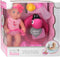 John Toy Baby Rose drink- en plaspop 30cm met dierenzwemband