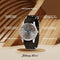 Johnny Loco Luna - Horloge Heren - Roestvrij Stalen Kast - Mineraal Kristal - 41,3mm - Waterdicht tot op 100M - Silver