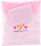 Johntoy - Baby Rose poppendeken en kussen set - Sweet dreams