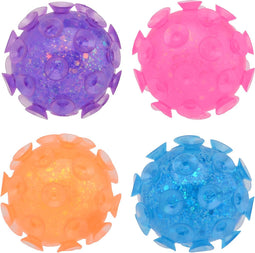 Johntoy Glitter Zuignappen Bal