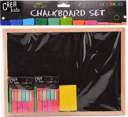 Johntoy Krijtbord Crea Kids 29 X 21 Cm Zwart