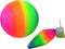 Johntoy Regenboogbal Outdoor Fun Rubber 20 Cm