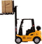 Johntoy Vorkheftruck Die-cast 15,5 Cm Geel
