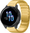 Selencia Stalen magnetisch 22 mm bandje – Geschikt voor Garmin Venu 2 / Fenix 7 Pro / 7 / 7s / 6 Pro / 6 / Vivoactive 4 / Polar Grit X Pro / X / Vantage M2 / V2 - Goud