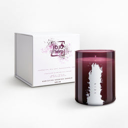 Jojo l'Héro Vein - Geurkaars in Glas - 65 uur Brandtijd - Cadeau voor man en vrouw - Verfijnde Sensatie