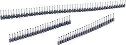 Jokari T60175 Adereindhulzen 0.75 mm² Grijs 500 stuk(s)
