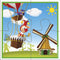 Jokie Efteling puzzel 4 in 1 educatief peuter speelgoed - kinderpuzzel 4x6x9x16 stukjes leren puzzelen, 3 jaar en ouder - Bambolino Toys