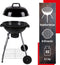 BBQ Collection Kogelbarbecue - Houtskool BBQ met Deksel Ø 45 cm - Zwart