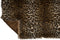 J-Line Plaid leopard - nepbont - zwart & bruin - 187 x 130 cm - woonaccessoires