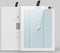 Tablet hoes geschikt voor Apple iPad Pro 11 (2022/2021/2020/2018) - Toby Series - Tri-Fold Book Case - Blauw
