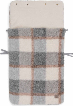 Jollein - Baby Voetenzak groep 0+ 3/5 punts - Check Boucle