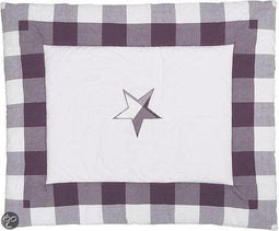 Jollein Chambray - Boxkleed - Aubergine