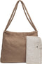 Jollein Luiertas Shopper 34x43cm Boucle Biscuit