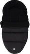 Jollein Voetenzak Buggy/Wandelwagen - Puffed Black - Waterafstotend