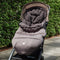 Jollein Voetenzak Buggy/Wandelwagen - Puffed Grey - Waterafstotend
