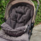 Jollein Voetenzak Buggy/Wandelwagen - Puffed Grey - Waterafstotend