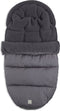 Jollein Voetenzak Buggy/Wandelwagen - Puffed Grey - Waterafstotend