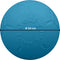 Jolly Pets Jolly Soccer Ball Ø 20 cm – Stevig Hondenspeelgoed – Apporteerspeelgoed met vanillegeur – Drijvend honden speelgoed – Licht Blauw