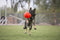 Jolly Pets Jolly Soccer Ball - Ø20 cm – Stevig Hondenspeelgoed – Apporteerspeelgoed - Jollyflex stevig kunststof – Drijvend honden speelgoed – Rood