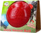 Jolly Pets Jolly Soccer Ball - Ø20 cm – Stevig Hondenspeelgoed – Apporteerspeelgoed - Jollyflex stevig kunststof – Drijvend honden speelgoed – Rood