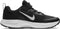 Nike WearAllDay - Unisex Sneakers - Valse elastische vetersluiting - Zwart/Wit - Maat 28