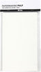 Papier pulp 20 x12 cm off-white 100 gram A5 Formaat