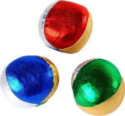 Jongleerballen metallic 2,5"