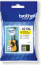 Brother LC421XL - Inktcartridge - Origineel - Geel (5 Stuks)
